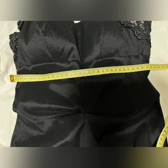 Asymmetric Slit Front Wedding Evening Party Maxi Dress Size XS - Picture 7 of 12